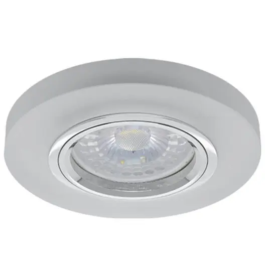 Тяло за луничка Vivalux стационарно за вграждане  12 V, Gx5.3, ф 90х20 мм, мат, Grace SL