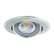 Тяло за луничка Vivalux подвижно за вграждане  12 V, Gx5.3, ф 92х29 мм, сатениран никел/никел, Blake SL315 - product - 071 VIV 196