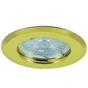 Тяло за луничка Vivalux стационарно за вграждане  12 V, Gx5.3, ф 82х32 мм, злато, Picco SL214 - product - 071 VIV 202