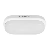 LED плафониера Vivalux влагозащитена  12 W, 198 мм, 4000 K, 230 V, Ellis LED