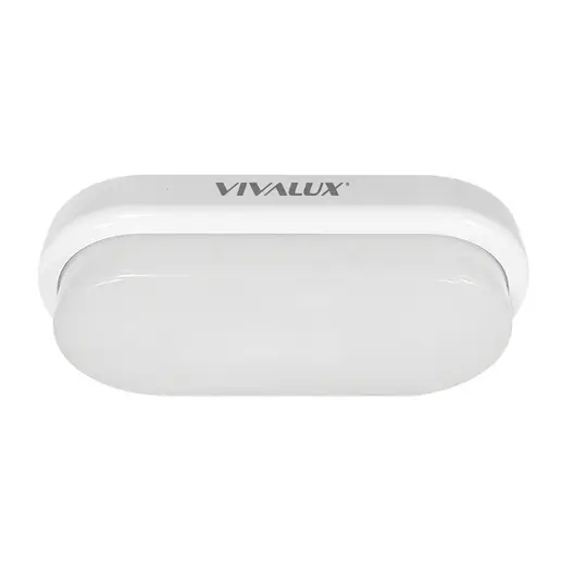 LED плафониера Vivalux влагозащитена  12 W, 198 мм, 4000 K, 230 V, Ellis LED