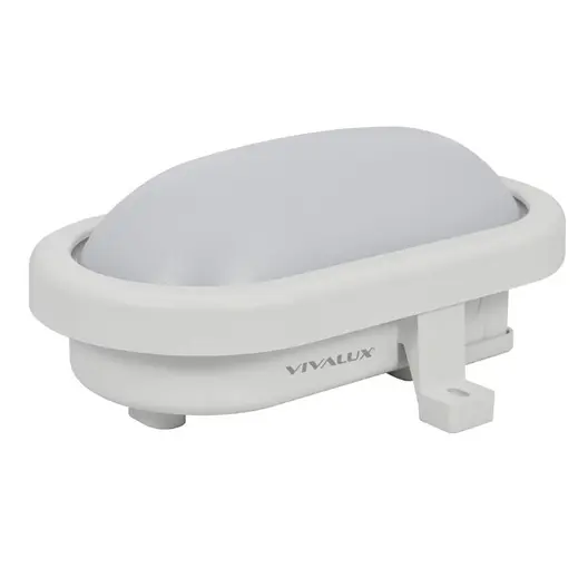 LED плафониера Vivalux влагозащитена  8 W, 170 мм, 4000 K, 230 V, Rene LED