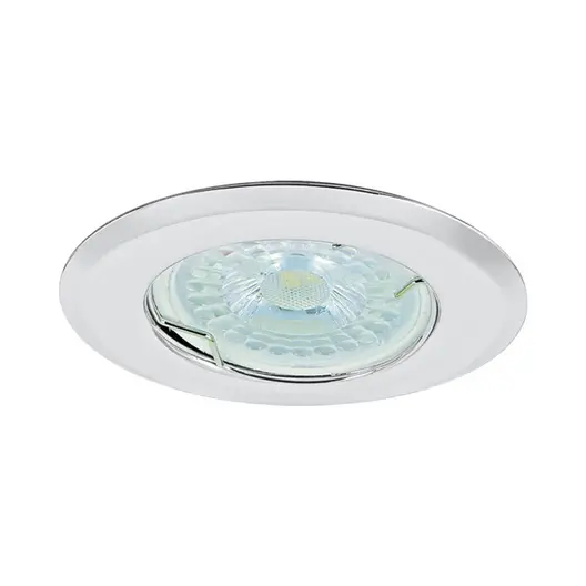 Тяло за луничка Vivalux стационарно за вграждане  12 V, Gx5.3, ф 82х32 мм, хром, Picco SL214