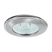 Тяло за луничка Vivalux стационарно за вграждане  12 V, Gx5.3, ф 82х27 мм, сатиниран никел/никел, DUA SL314 - product - 071 VIV 757