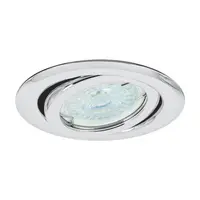 Тяло за луничка Vivalux подвижно за вграждане  12 V, Gx5.3, ф 97х26 мм, хром, NOX SL215