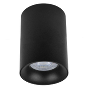 Тяло за луничка Vivalux стационарно за външен монтаж  230 V, GU10, ф 70х100 мм, черно, NEVILS DL701 BK - product - 071 VIV1177