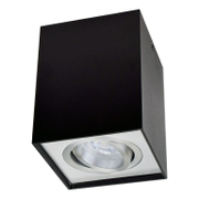 Тяло за луничка Vivalux стационарно за външен монтаж  230 V, GU10, 96х96х125 мм, черно, Braga DL702 - product - 071 VIV1196