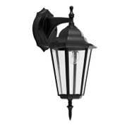 Лампа градинска Vivalux тип фенер стенна  60 W, 230 V, черна, Maribor WD001/BK - product - 071 VIV1236