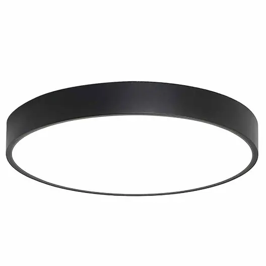 LED панел Vivalux за открит монтаж  35 W, ф 400х50 мм, черен, 3000/4000/6400 K, 230 V, Luka LED