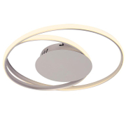 LED панел Vivalux за открит монтаж  38 W, ф 440х130 мм, 4000 K, 230 V, сив/сатениран никел, Odeon LED - product - 071 VIV1325