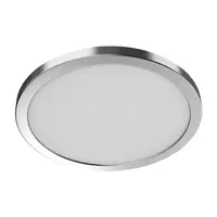 LED панел Vivalux за открит монтаж  12/18/24 W, ф 300x17 мм, хром, 3000/4000/6000 K, 230 V, Nebula LED