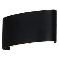 Лампа Vivalux фасадна  6 W, черна, 230 V, Aruba LED