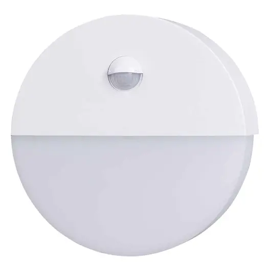 LED лампа Vivalux фасадна със сензор 10 W, ф 180х35 мм, 4000 K, 230 V, Aura LED