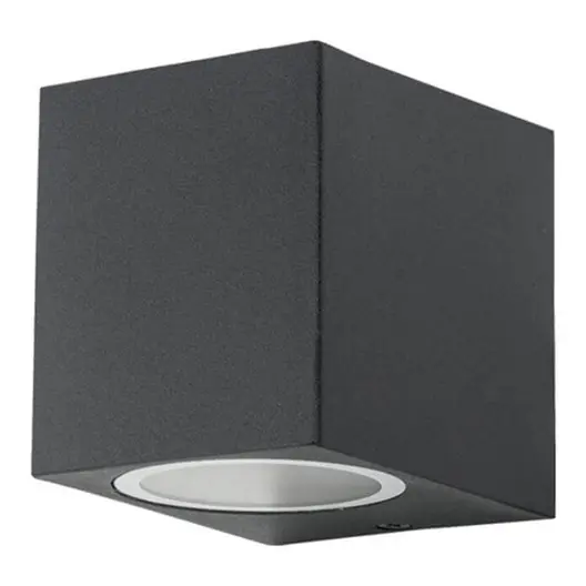 Лампа Vivalux фасадна  35 W, GU10, черна, 230 V, PORTO/SQ