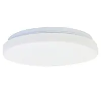 LED плафониера Vivalux интериорна  12 W, ф 260x55 мм, 3000/4000/6000 K, 230 V, бял, Karina