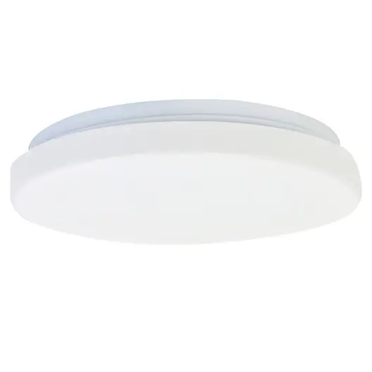 LED плафониера Vivalux интериорна  12 W, ф 260x55 мм, 3000/4000/6000 K, 230 V, бял, Karina