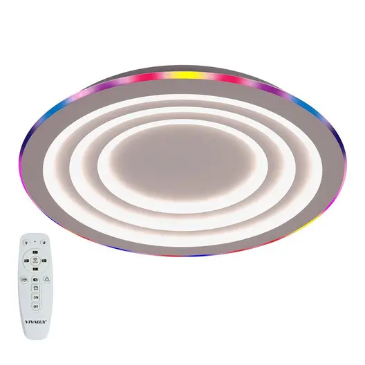 LED плафониера Vivalux интериорна  80 W, ф 480x45 мм, 3000/4000/6000 K, 230 V, Dalia LED