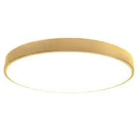 LED панел Vivalux за открит монтаж  35 W, ф 400x50 мм, злато, 3000/4000/6000 K, 230 V, Luka LED