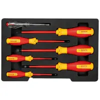 Комплект електротехнически отвертки Bosch SB/PH и фазомер  7 бр.