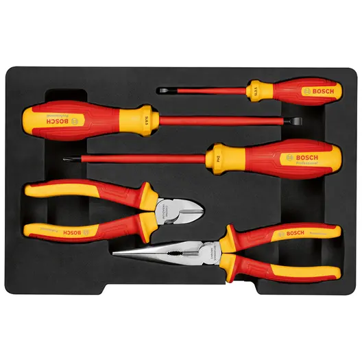 Отвертка Bosch комплект SB/PH с клещи