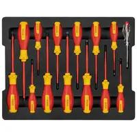 Комплект електротехнически отвертки Bosch SB/PH/PZ/TX и фазомер  14 бр.