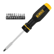 Отвертка DeWALT със сменяеми накрайници с тресчотка комплект 11 бр., DWHT68002-0 - product - 072 DWH 807