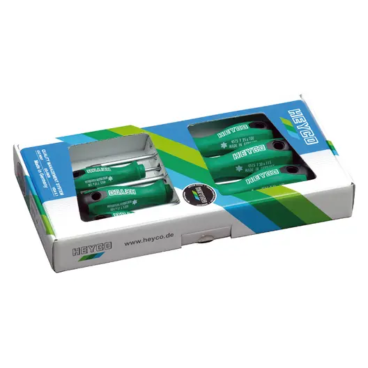 Комплект отвертки Heyco TX TX 6 бр.