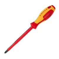 Кръстата отвертка Philips Knipex 1000V VDE  PH 1x80x3 мм, 98 24 01