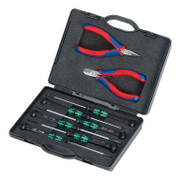 Отвертка Knipex комплект SB/PH с клещи 8 бр. - product - 072 KNP 430