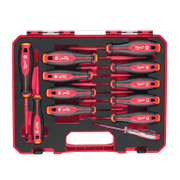 Отвертка Milwaukee комплект електротехнически 1000V VDE PH/PZ/SB/TX 12 бр. - product - 072 MLA 780