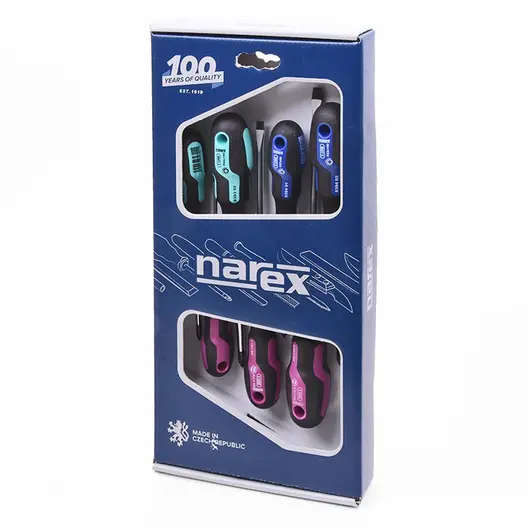 Комплект отвертки Narex Bystrice SB/PH SB/PH 5 бр., 8558 50