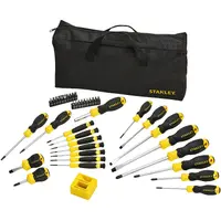 Отвертка Stanley комплект PH/PZ/SB/TX с клещи 39 бр., STHT0-62114