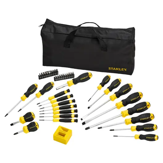Комплект отвертки и накрайници Stanley  42 бр., STHT0-62113