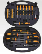 Отвертка Wert комплект с накрайници SB/PH/PZ/TX/SB 49 бр. - product - 072 SUN 146