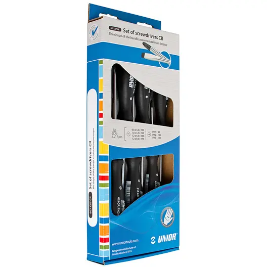 Комплект отвертки Unior SB/PH  7 бр., 607CS7CR