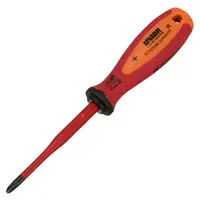 Кръстата отвертка Philips Unior 1000V VDE  PH 1x80x3 мм, 611VDETBI
