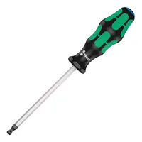 Отвертка външен шестостен-сфера Wera  SW 6x125 мм, Kraftform Plus 160 i/162 i/167 i/9