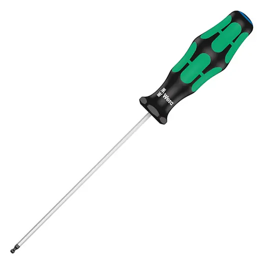 Отвертка външен шестостен-сфера Wera  SW 2x100 мм, Kraftform Plus 160 i/162 i/167 i/9