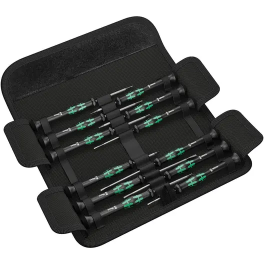 Комплект отвертки за фина механика Wera SB/PH/TX/SW  12 бр., 12 SB 1