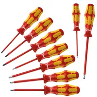 Комплект електротехнически отвертки Wera SB/PH/PZ/TX  9 бр., Kraftform Plus 160 i/162 i/167 i/9