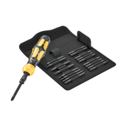 Отвертка Wera със сменяеми накрайници ударна комплект 19 бр., 25 Nm, 900 Set 1 - product - 072 WRA 768