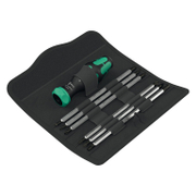 Отвертка Wera със сменяеми накрайници двустранна 7 бр., Kraftform Kompakt Vario RA - product - 072 WRA 859