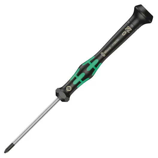 Кръстата отвертка Pozidriv Wera  PZ 0x60x3 мм, 2055
