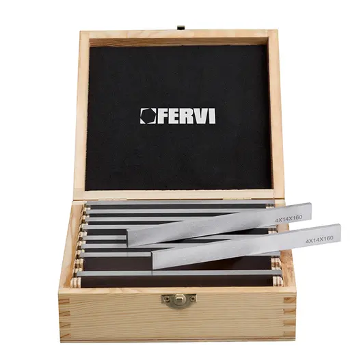 Комплект пластини за настройка на супорта Fervi  18 бр., P015