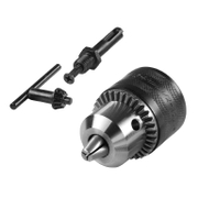 Патронник Wolfcraft с ключ на резба за бормашина 1/2, 20 UNF, 1.5-13 мм, Economy - product - 073 WLF 011