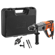 Перфоратор Black & Decker електрически  SDS-plus, 800 W, 2.2 J, 0-5500 уд./мин, BEHS02K - product - 074 BKD 353