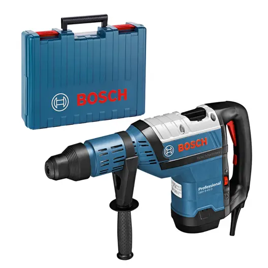 Електрически перфоратор Bosch  SDS-max, 1500 W, 12.5 J, 1380-2720 уд./мин, GBH 8-45 D