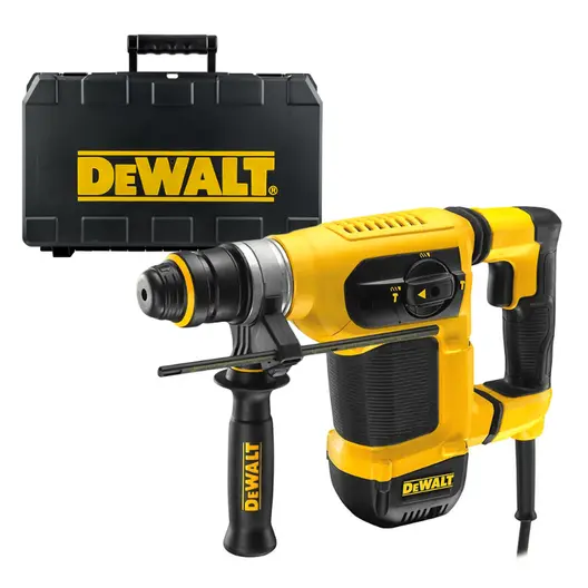 Електрически перфоратор DeWALT  SDS-plus, 1000 W, 4.2 J, 0-4700 уд./мин, D25413K