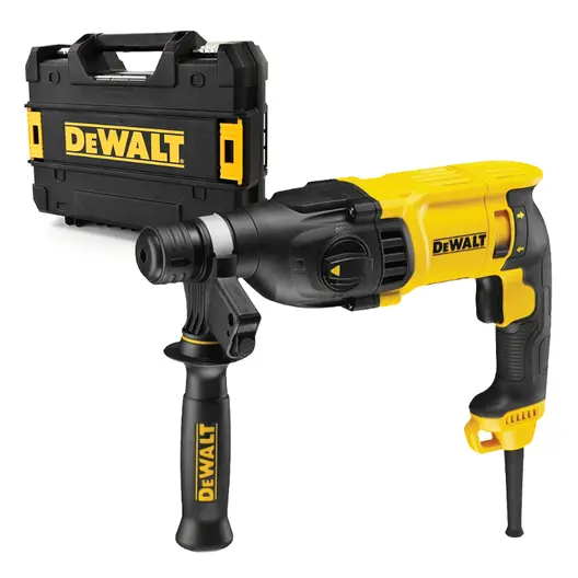 Електрически перфоратор DeWALT  SDS-plus, 800 W, 2.6 J, 0-5500 уд./мин, D25133K