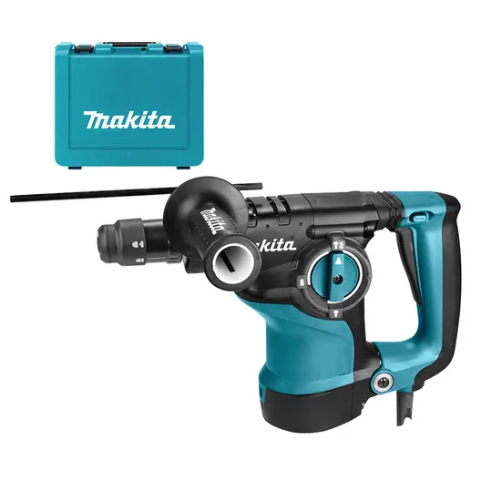 Електрически перфоратор Makita  SDS-plus, 800 W, 2.9 J, 0-4500 уд./мин, HR2811FT